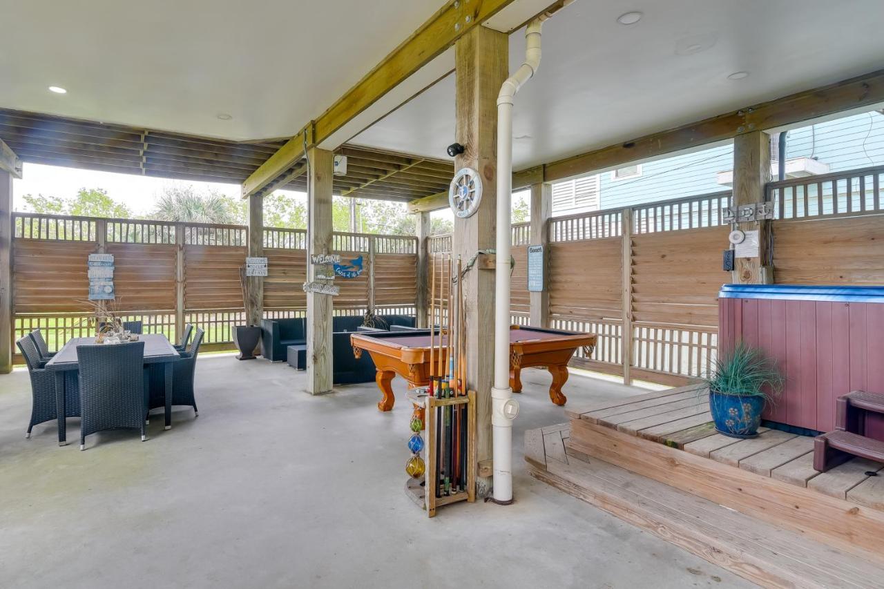 Willa Galveston Escape With Entertainment Patio And Deck! Zewnętrze zdjęcie
